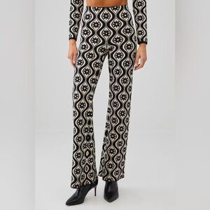 NWT Finder Keepers Quinn Knit Pants Black XS